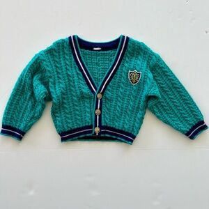 Vintage College Style Cardigan